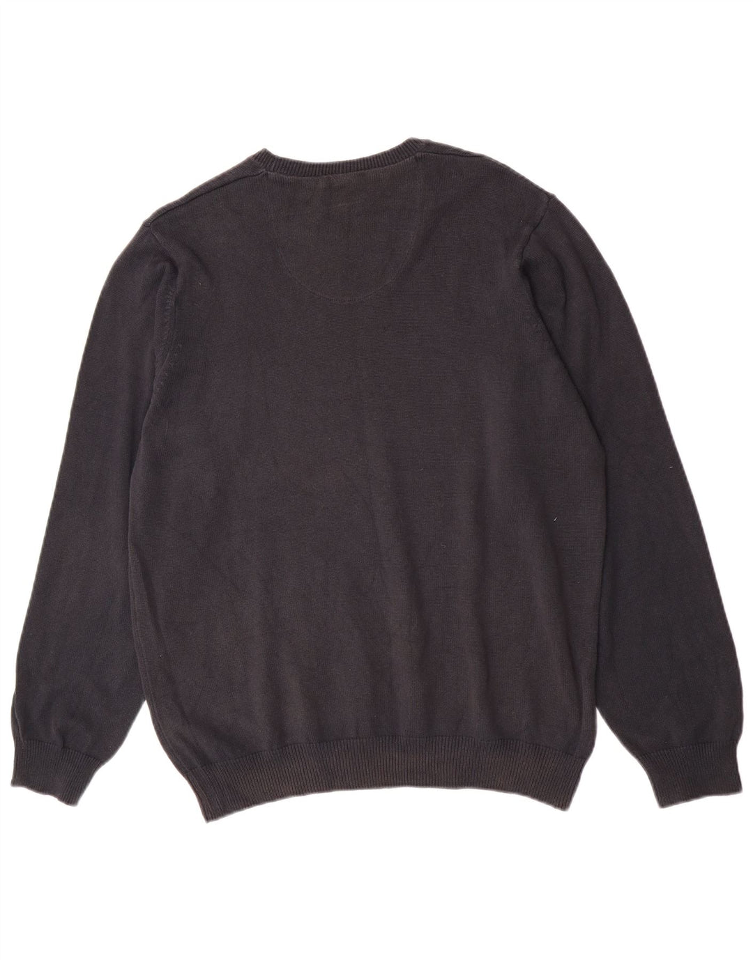 Marks & Spencer Herren Blue Harbour Pullover mit Rundhalsausschnitt, Größe L, Marineblau