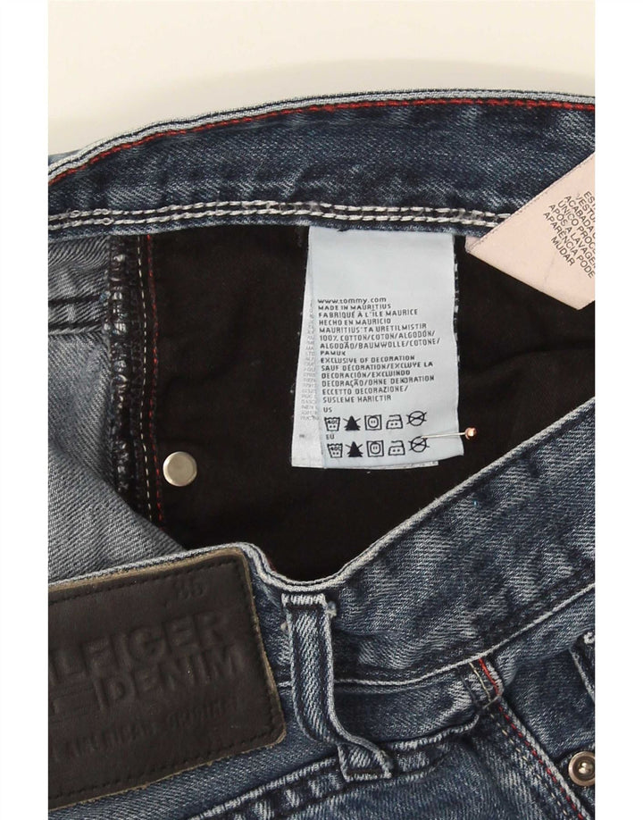 Tommy Hilfiger Damen Slim Jeans W32 L34 Marineblau Baumwolle