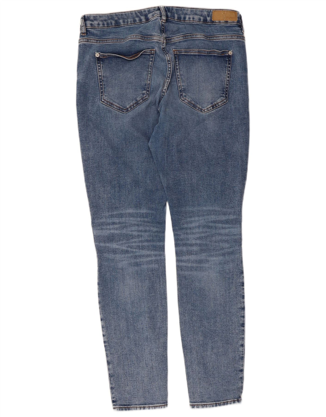 Esprit Damen Skinny Jeans W31 L30 Blaue Baumwolle