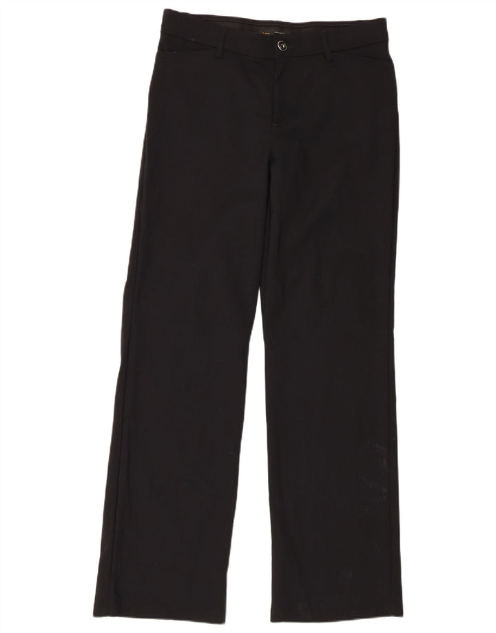 Lee Damen-Freizeithose mit mittelhohem Bund und normaler Passform, W32, L32, Schwarz