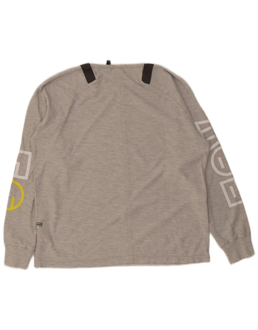 G-Star Herren Graphic Top Langarm XL Grau Baumwolle
