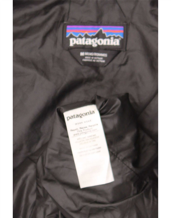 Patagonia Herren Wattierte Weste Medium Schwarz Polyester