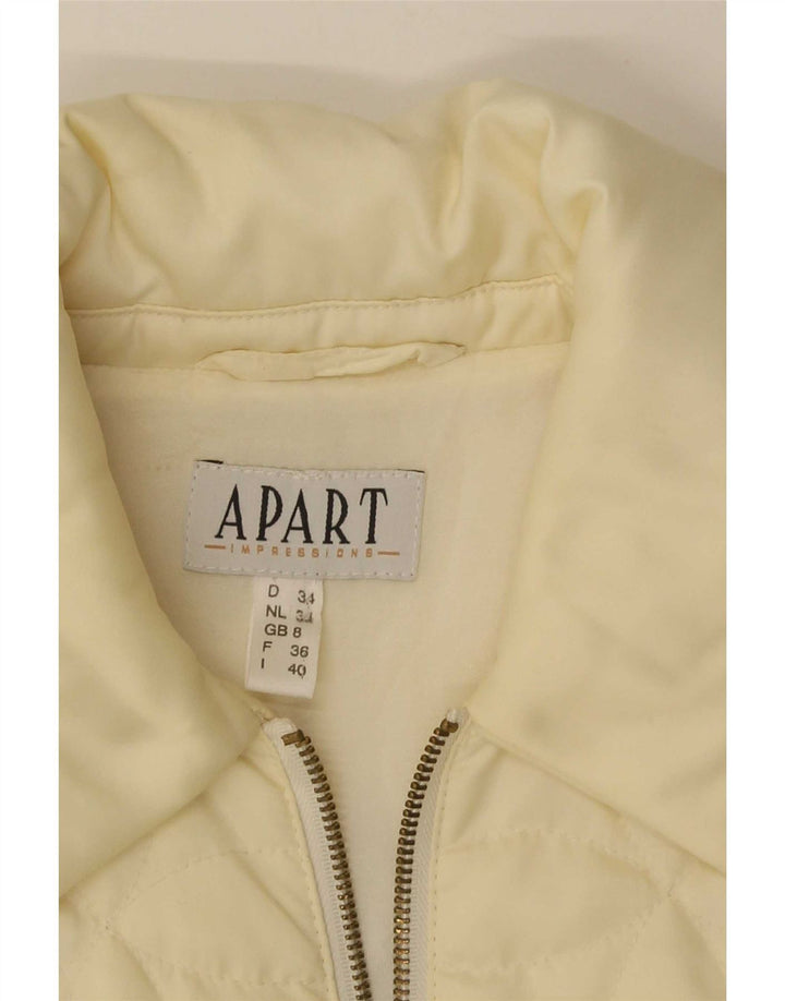 Apart Damen Wattierter Mantel UK 8 Small Gelb