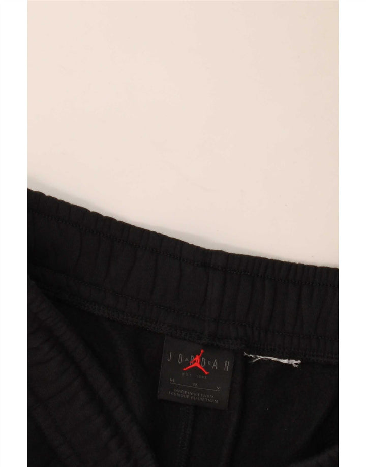 Jordan Herren-Trainingshose mit Grafik, mittelgroß, Schwarz