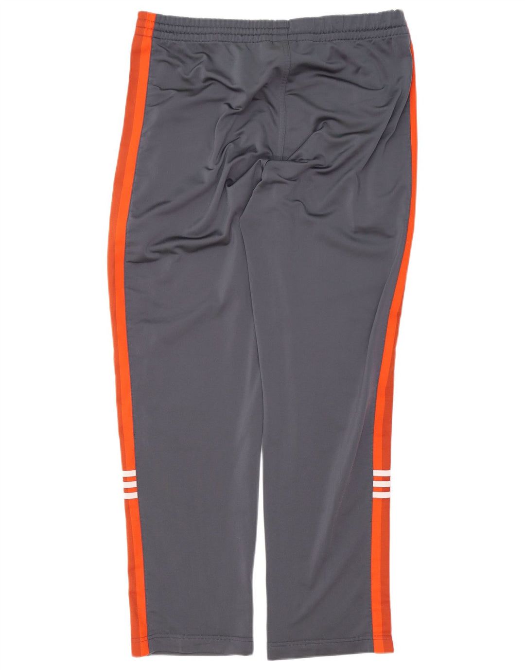 Adidas Herren-Trainingshose UK 38/40 Mittelgraues Colourblock-Polyester
