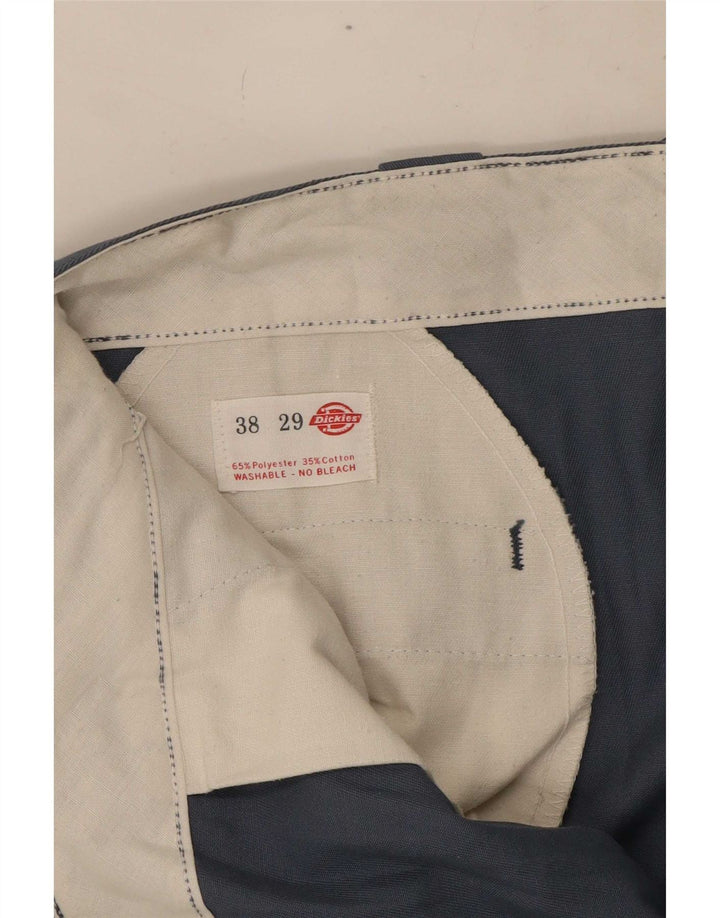 Dickies Gerade Herren-Cargohose W38 L29 Graues Polyester