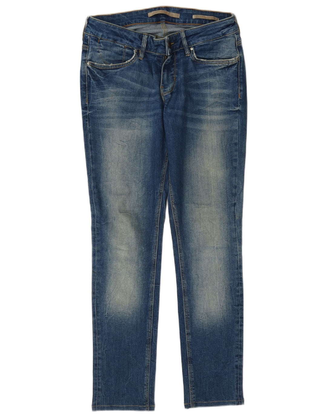 Guess Damen Skinny Jeans W29 L29 Blau