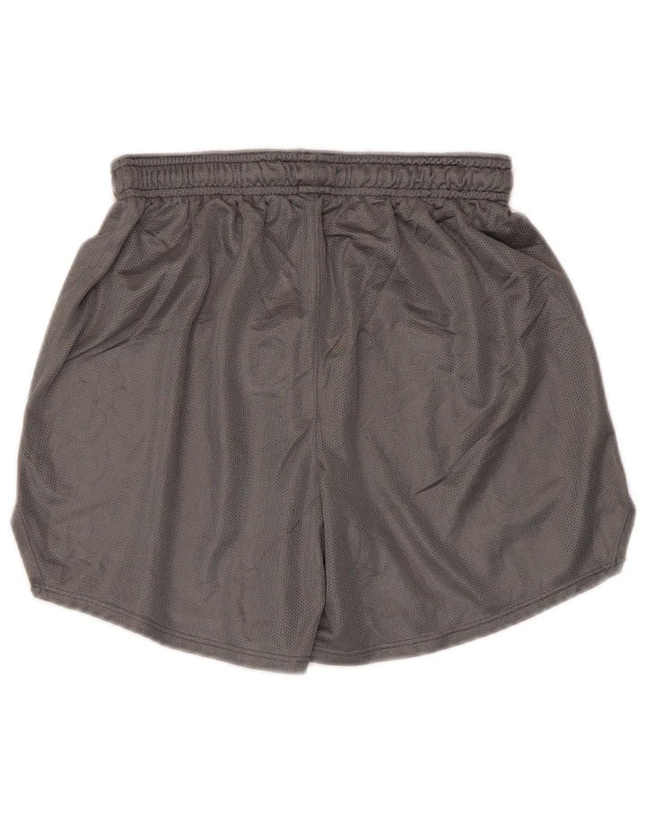 UNDER ARMOUR Damen Sportshorts UK 10 Small Grau Polyester