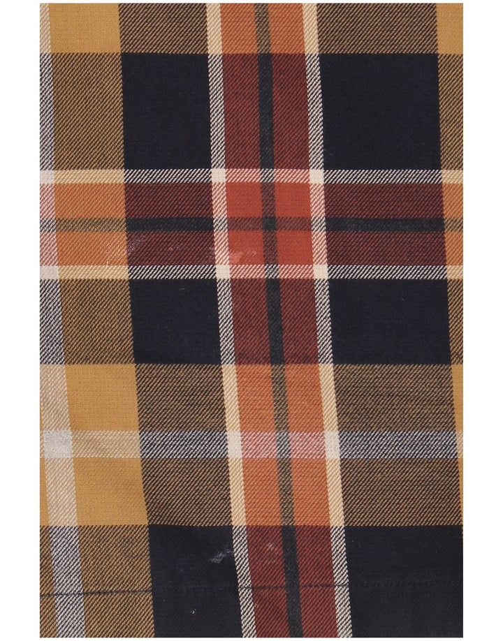 Marks & Spencer Herren-Flanellhemd mit entspannter Passform, mittelgroß, mehrfarbig, kariert