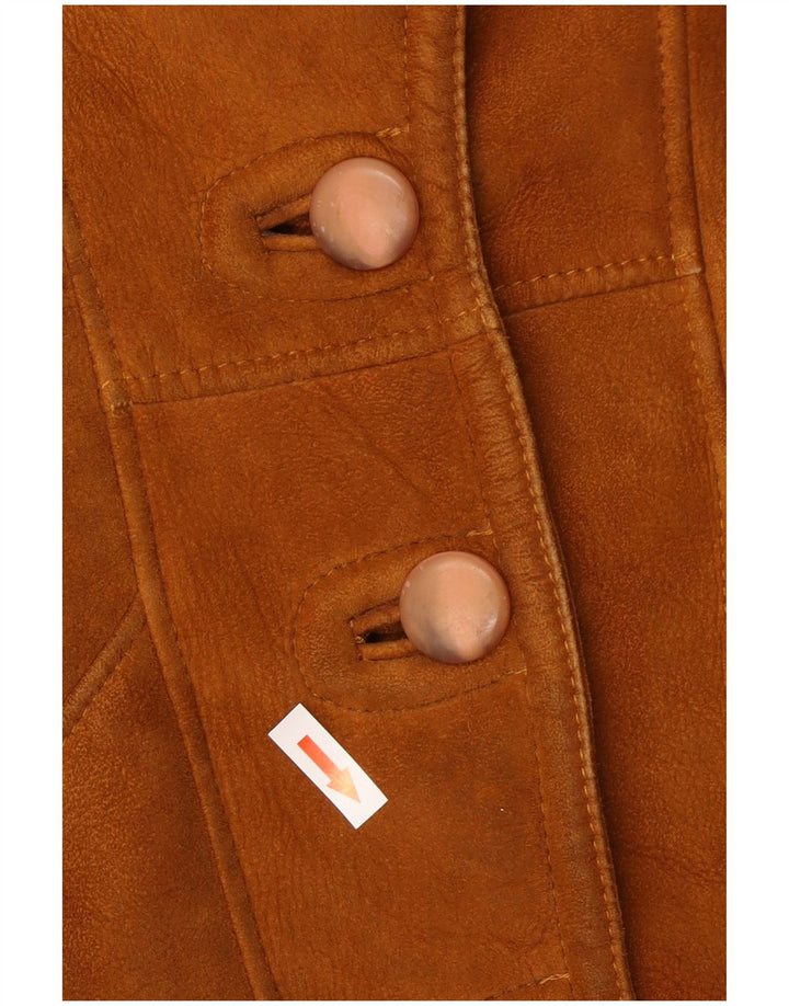 Umberto Olivieri Damen Übergroße Jacke IT 40 Small Braun