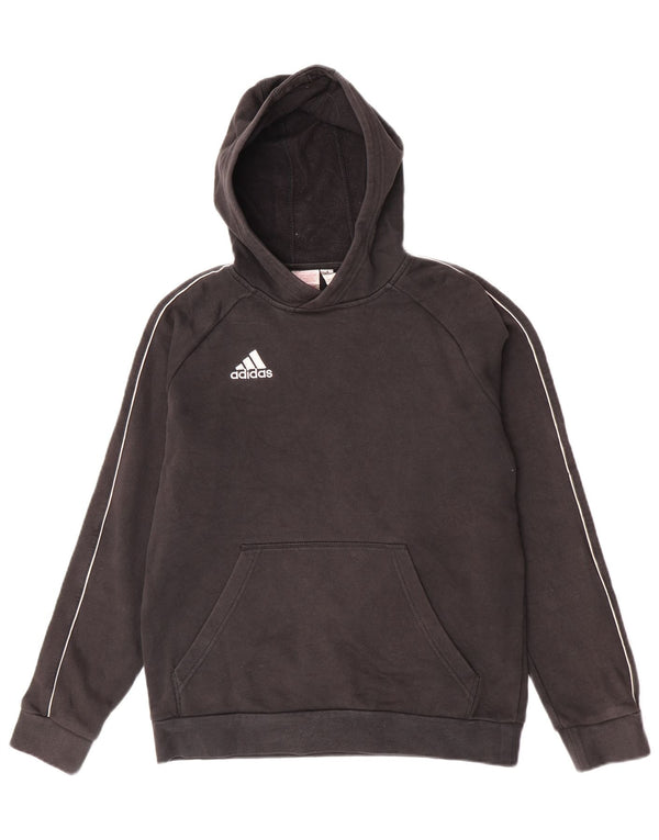 Adidas Jungen Kapuzenpullover, 15–16 Jahre, XL, schwarze Baumwolle