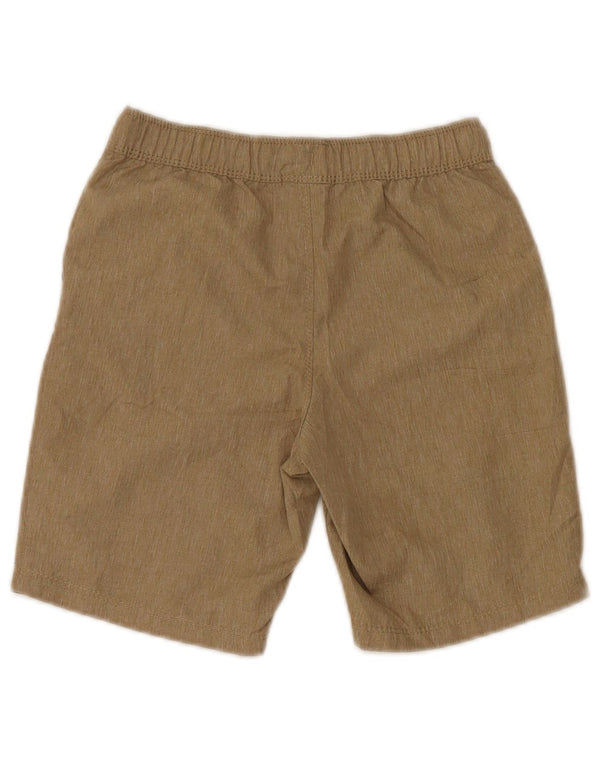 Hurley Sportshorts für Jungen, 8–9 Jahre, Größe S, braunes Polyester