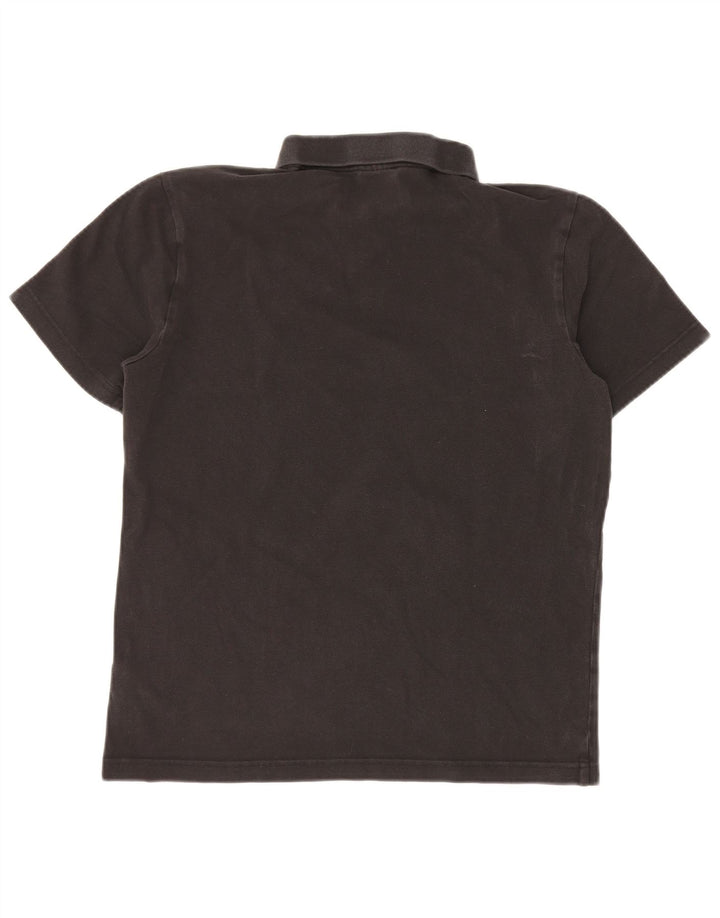 PUMA Herren Poloshirt Medium Schwarz Baumwolle