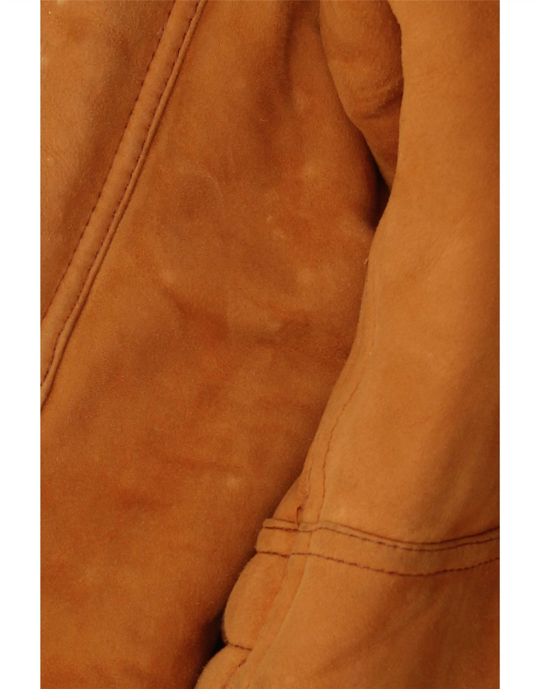 VINTAGE Herren Shearling Jacke UK 40 Large Braun