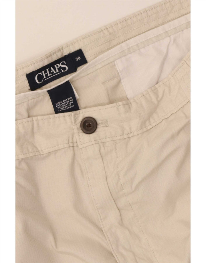 Chaps Herren Cargoshorts W38 XL Beige Baumwolle