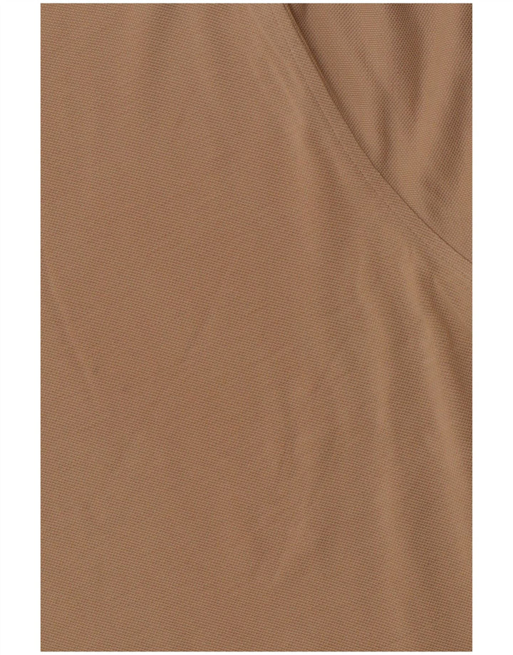 HUGO BOSS Herren Poloshirt Große Beige Baumwolle