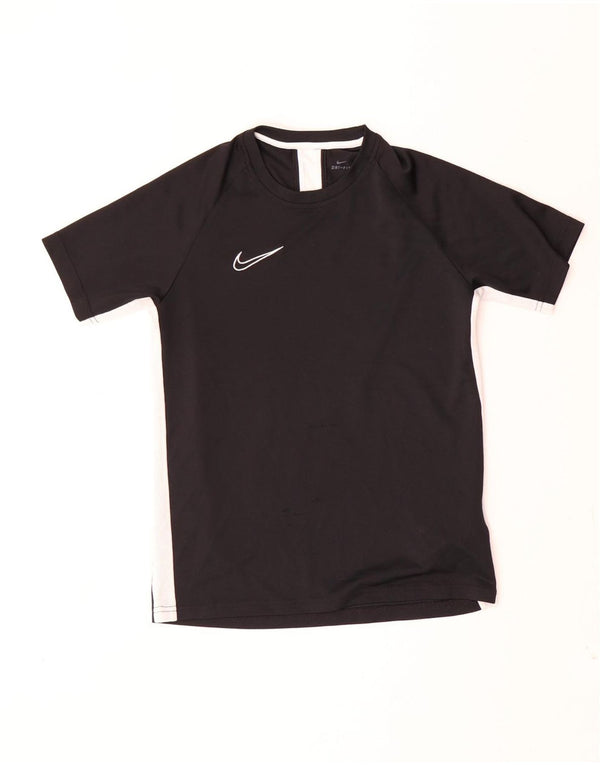 Nike Dri Fit T-Shirt für Jungen, 12–13 Jahre, Größe L, Schwarz, Polyester
