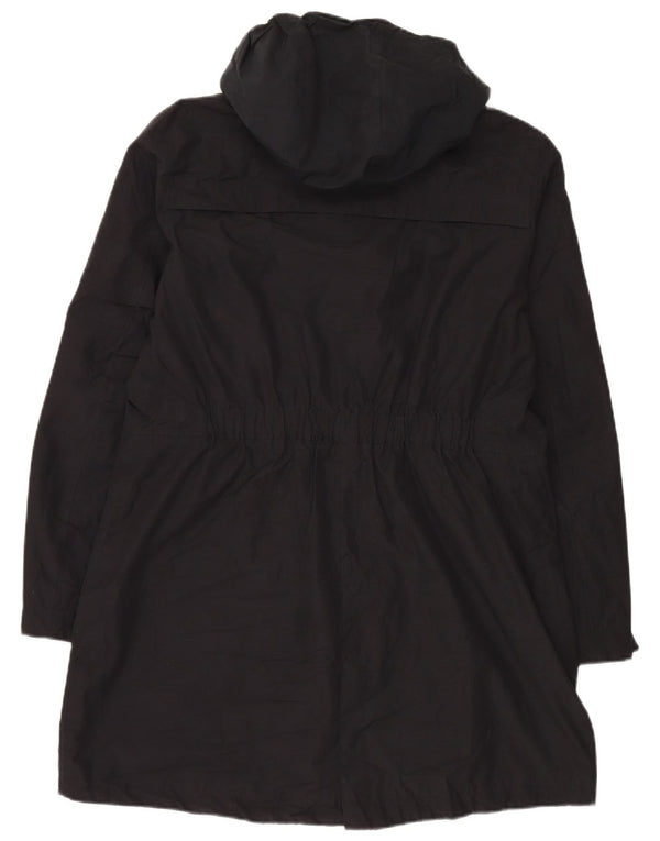 Mountain Warehouse Damen-Parka mit Kapuze, UK 18, XL, schwarze Baumwolle