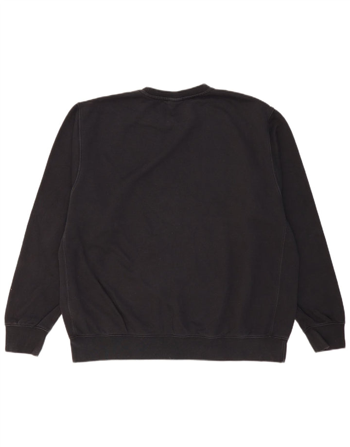 NIKE Herren Sweatshirt Pullover XL Schwarz Baumwolle