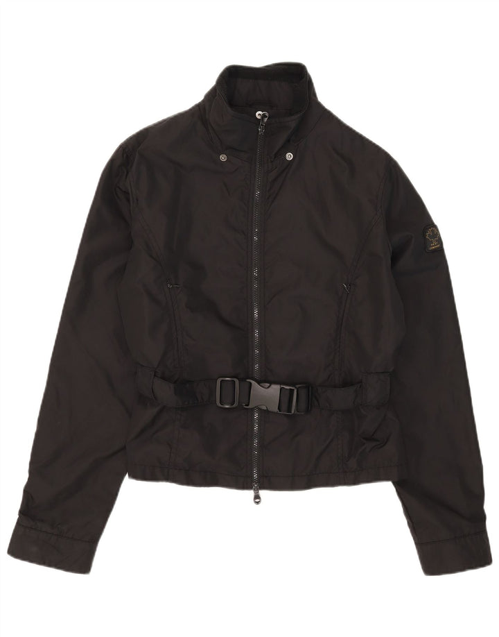 Best Company Damen Regenjacke UK 14 Medium Schwarz Polyamid