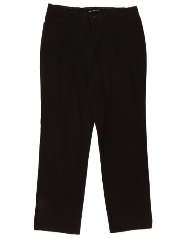 Lee Damen US14 W36 L31 Schwarze Baumwolle