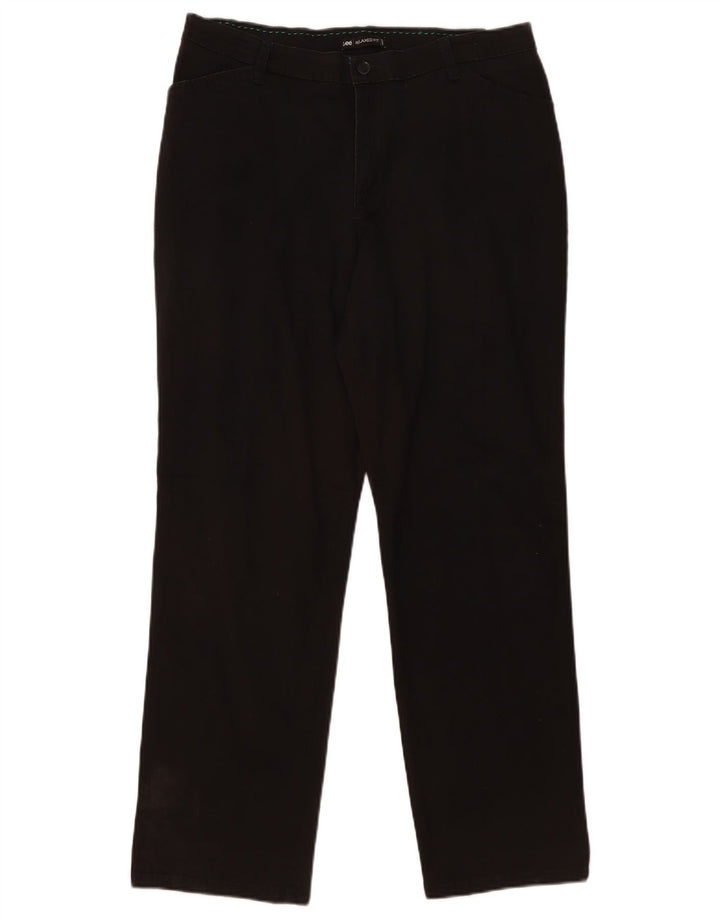 Lee Damen US14 W36 L31 Schwarze Baumwolle
