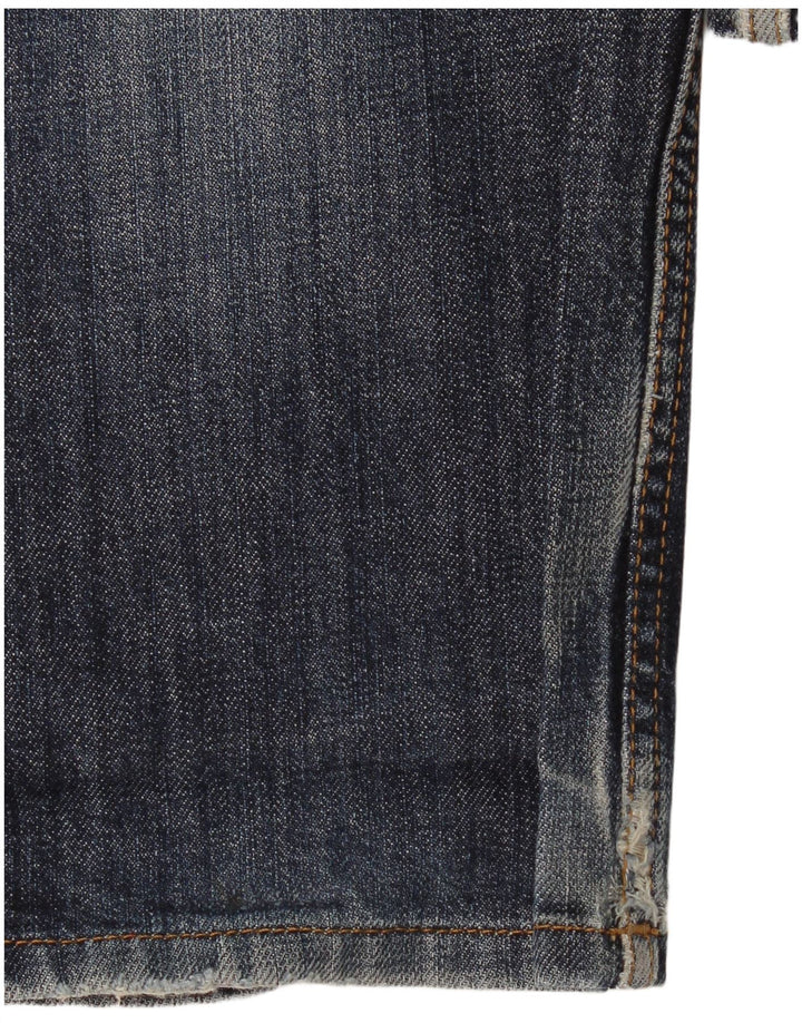 Tommy Hilfiger Herren Straight Jeans W32 L34 Blaue Baumwolle