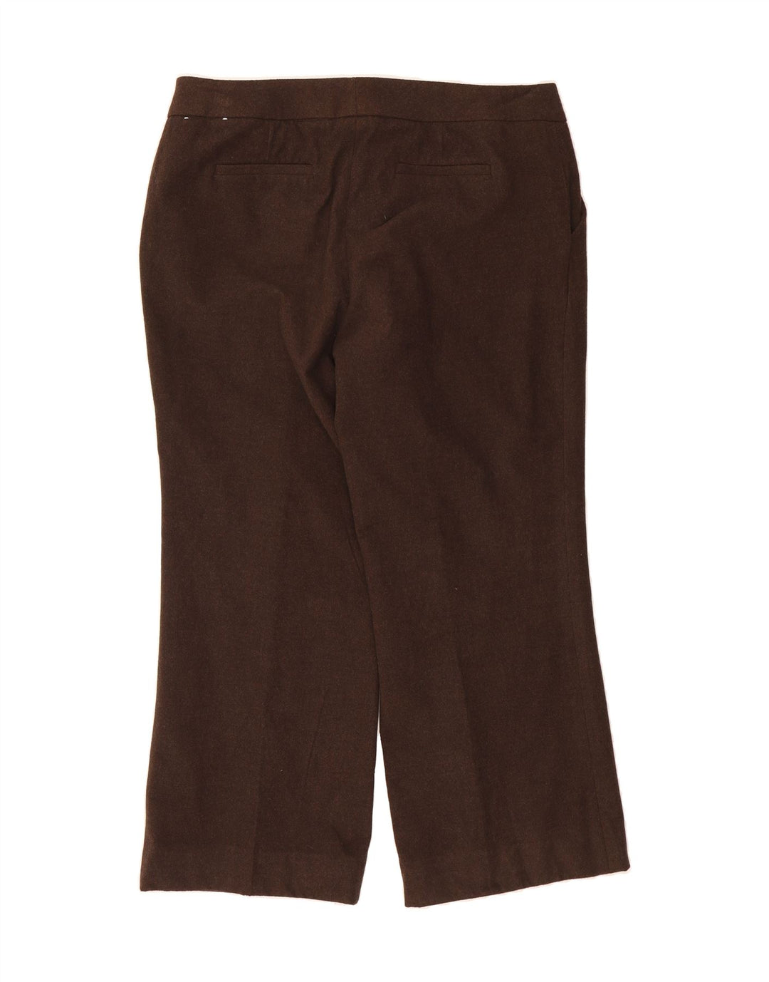 CALVIN KLEIN Womens Bootcut Casual Trousers W38 L27 Brown Vintage Calvin Klein and Second-Hand Calvin Klein from Messina Hembry 