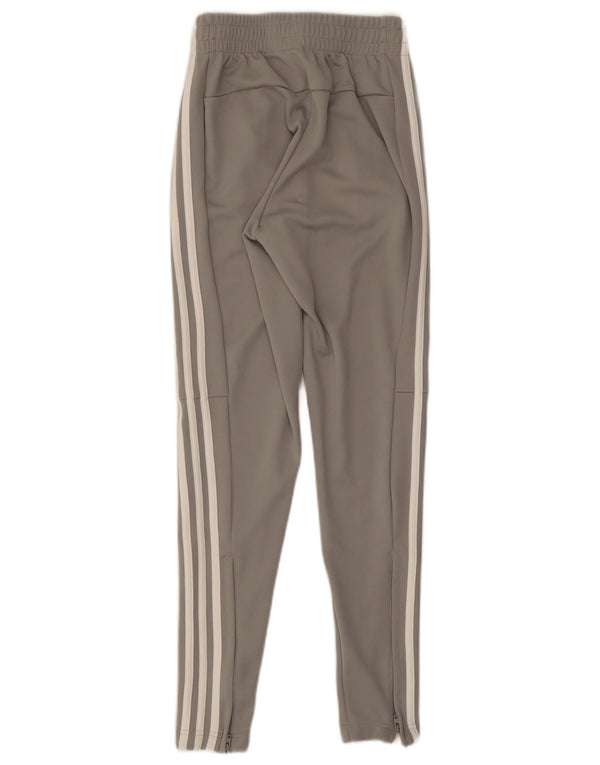 Adidas Damen Trainingshose UK 0/2 2XS Grau Polyester