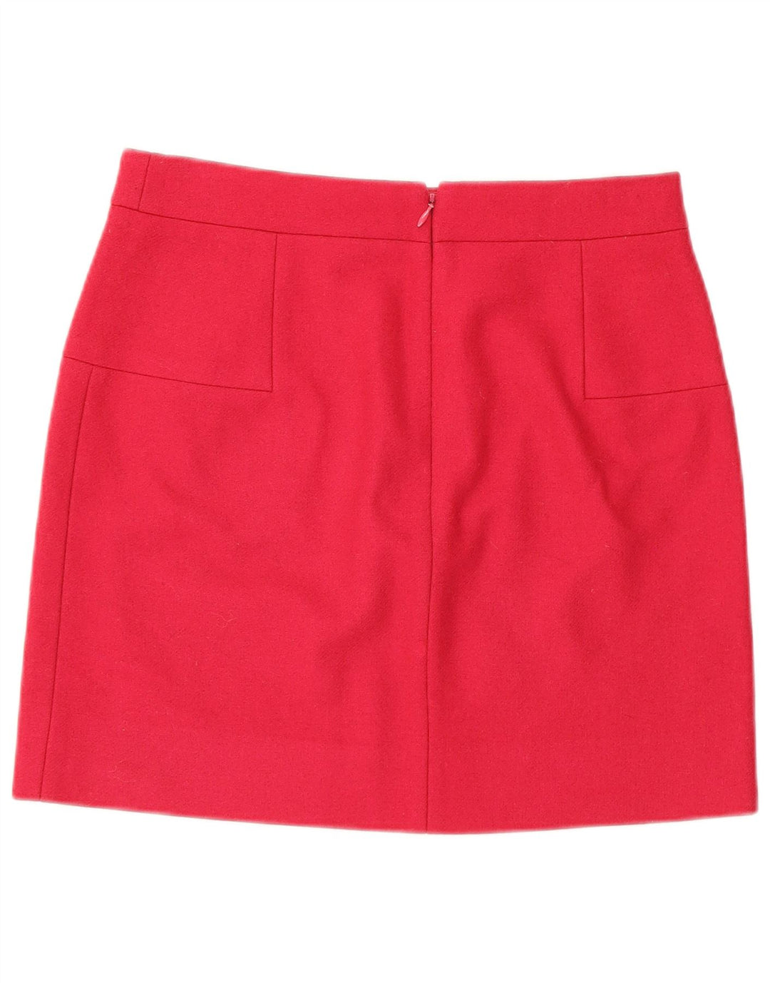 J. Crew Damen Minirock US 2 XS W28 Rosa Wolle