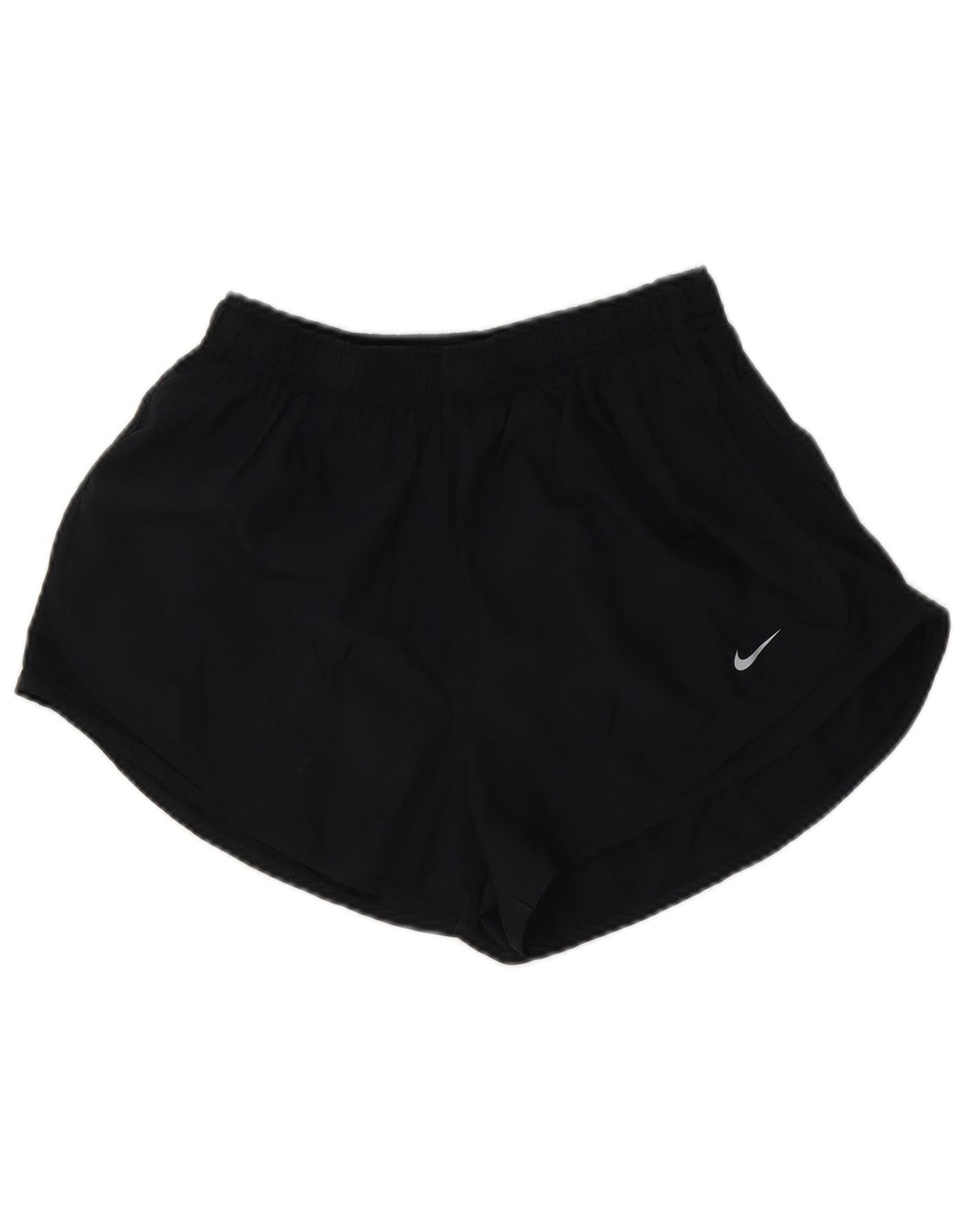 Nike Damen Dri Fit Sport Shorts UK 14 Large Schwarz Polyester