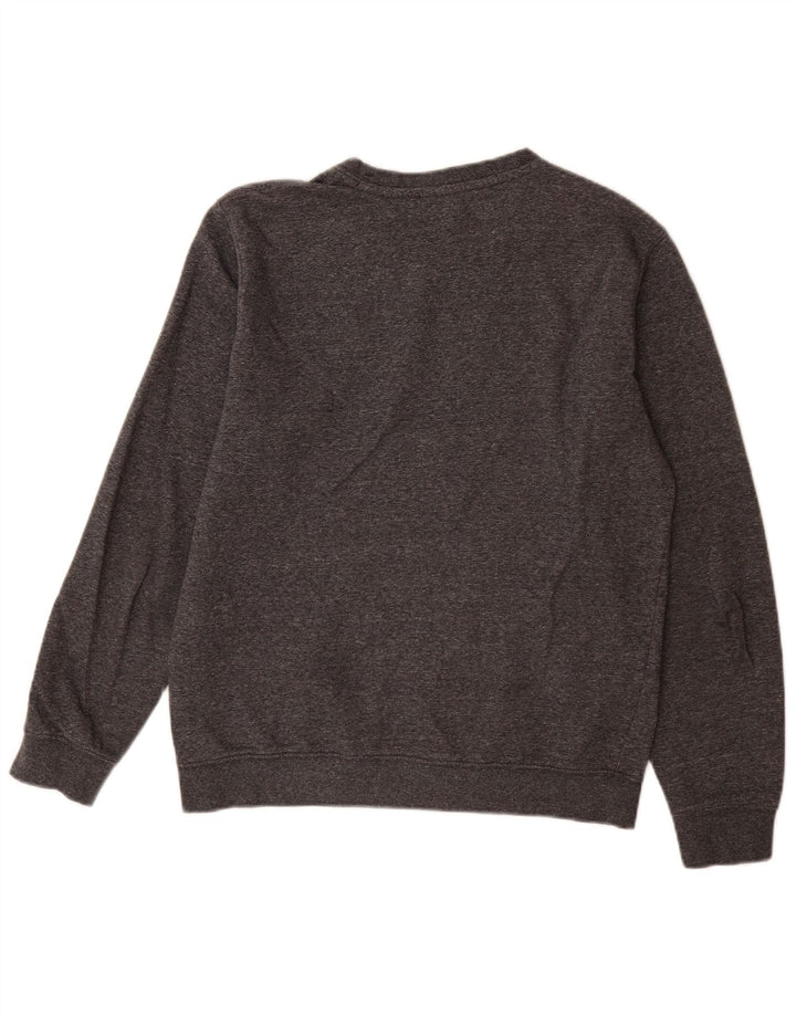 Champion Herren-Sweatshirt-Pullover, klein, grau gefleckte Baumwolle