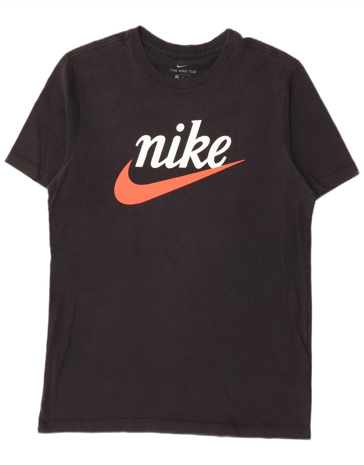 Nike Herren-T-Shirt mit Grafik, mittelgroß, Schwarz