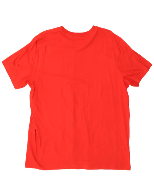 Nike Herren T-Shirt Top XL Rot