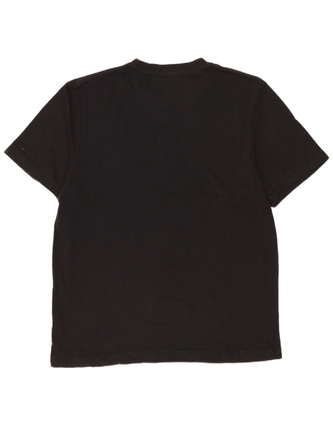 ZARA Herren T-Shirt Top XL Schwarz Baumwolle