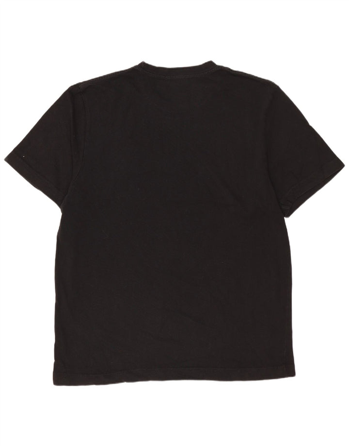 ZARA Herren T-Shirt Top XL Schwarz Baumwolle