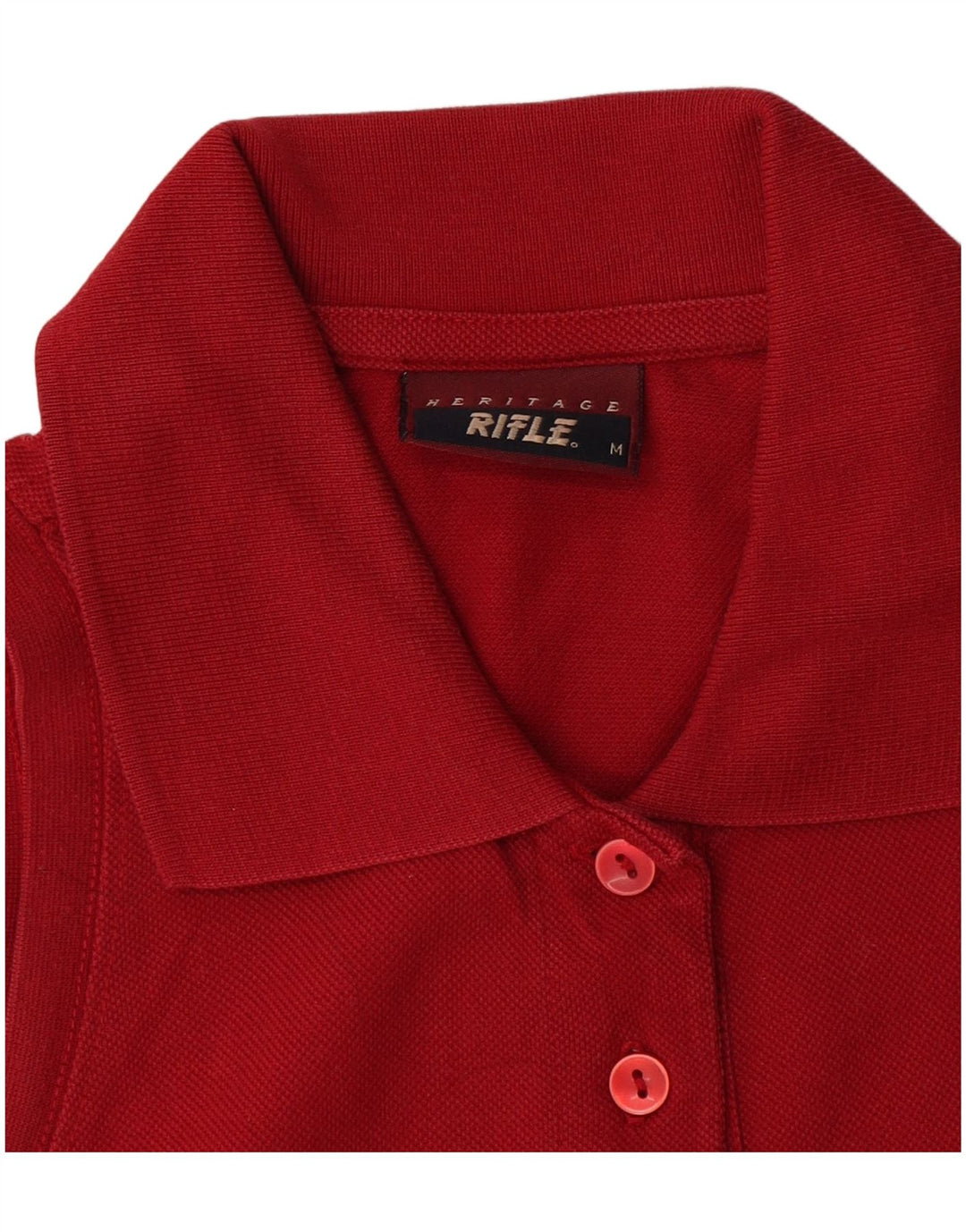 Rifle Damen Ärmelloses Poloshirt UK 12 Mittelrot