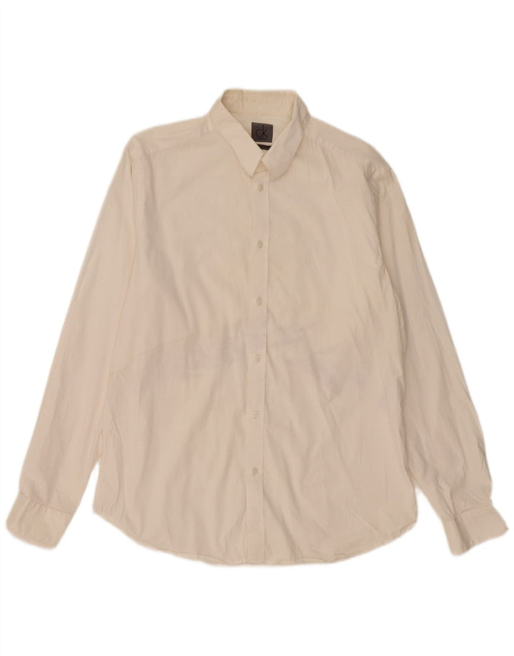 Calvin Klein Herrenhemd 2XL Off White