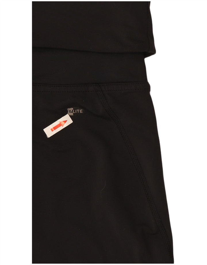 Adidas Damen Climalite Bermuda Sport Shorts UK 8 Small Schwarz Polyester