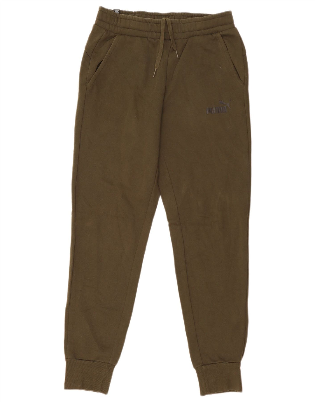 Puma Herren-Trainingshose, Jogginghose, Größe S, Khaki, Baumwolle