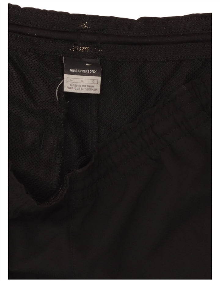 NIKE Herren-Sportshorts, groß, Schwarz, Farbblock