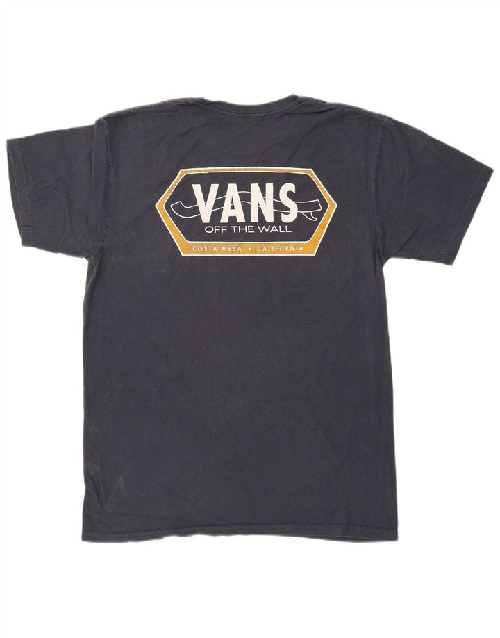 VANS Herren T-Shirt mit Grafik, mittelgroß, Marineblau
