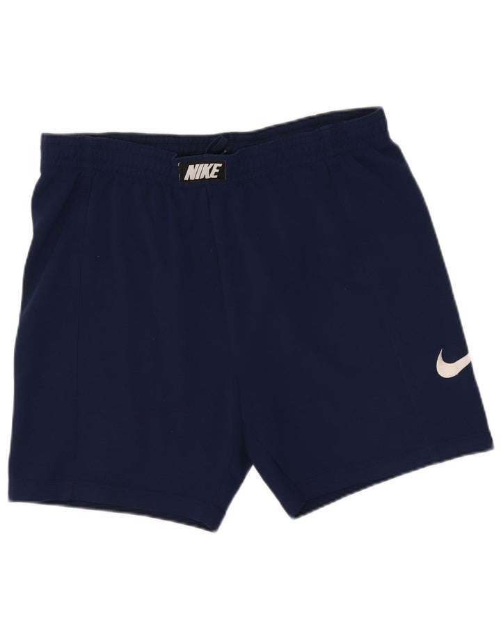 Nike Herren-Sportshorts, groß, marineblaues Polyester
