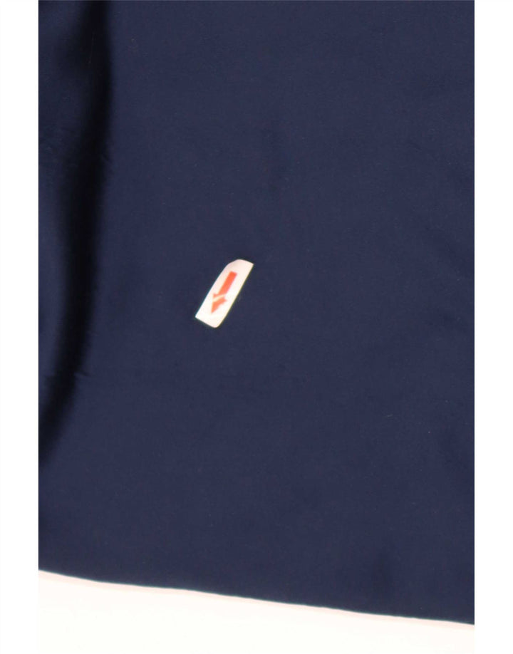 Adidas Herren-Sweatshirt-Pullover, mittleres marineblaues Farbblock-Polyester