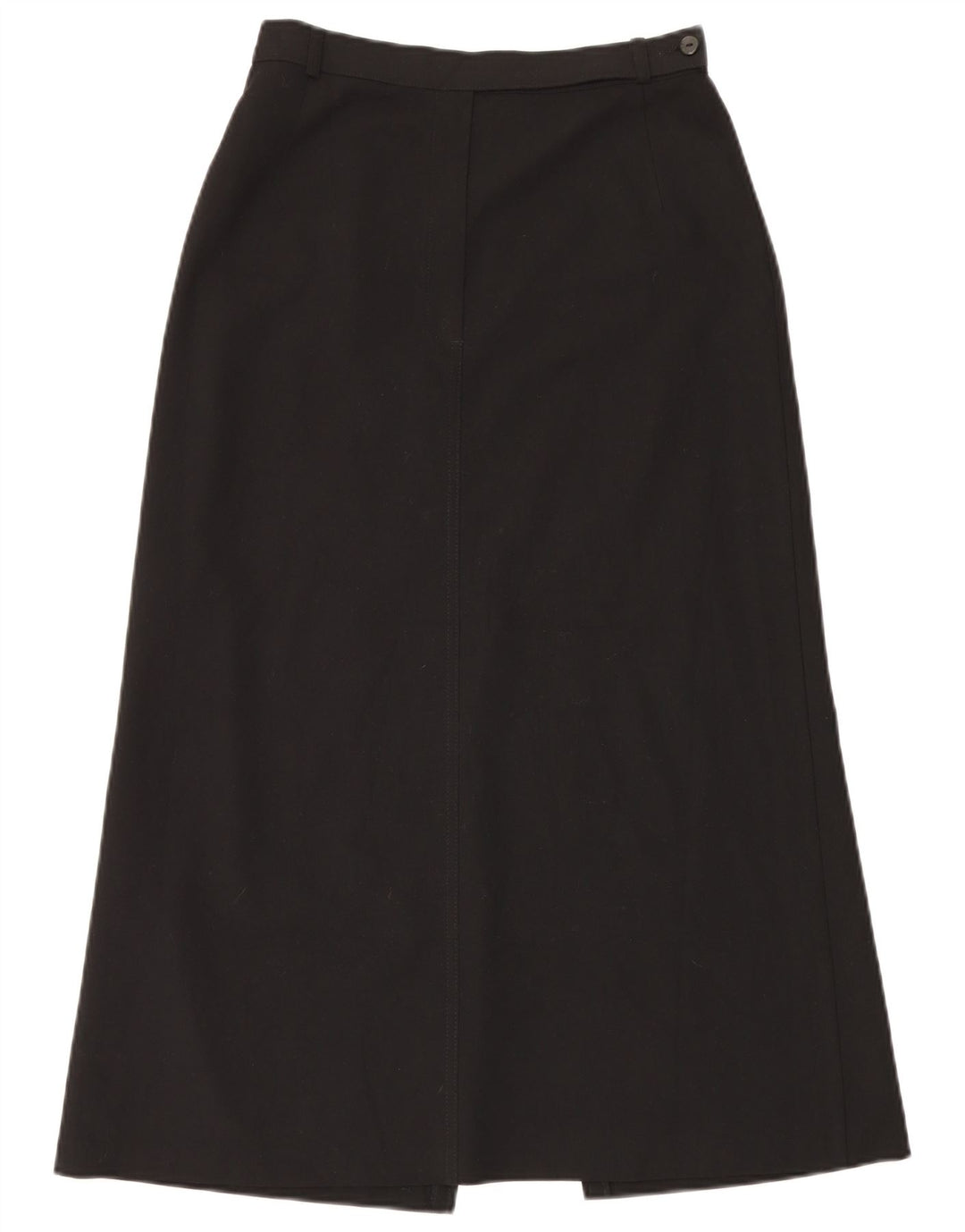 Marks & Spencer Damen Maxirock UK 12 Medium W28 Schwarz Polyester