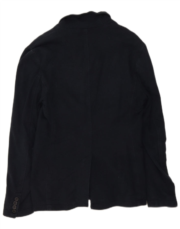 Woolrich Herren-Blazer mit 3 Knöpfen, Größe S, Marineblau, Größe 36, Baumwolle