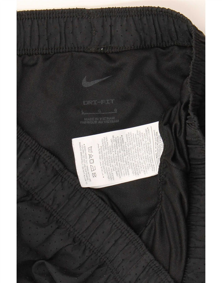 Nike Damen Sportshorts UK 16 Large Schwarz Polyester