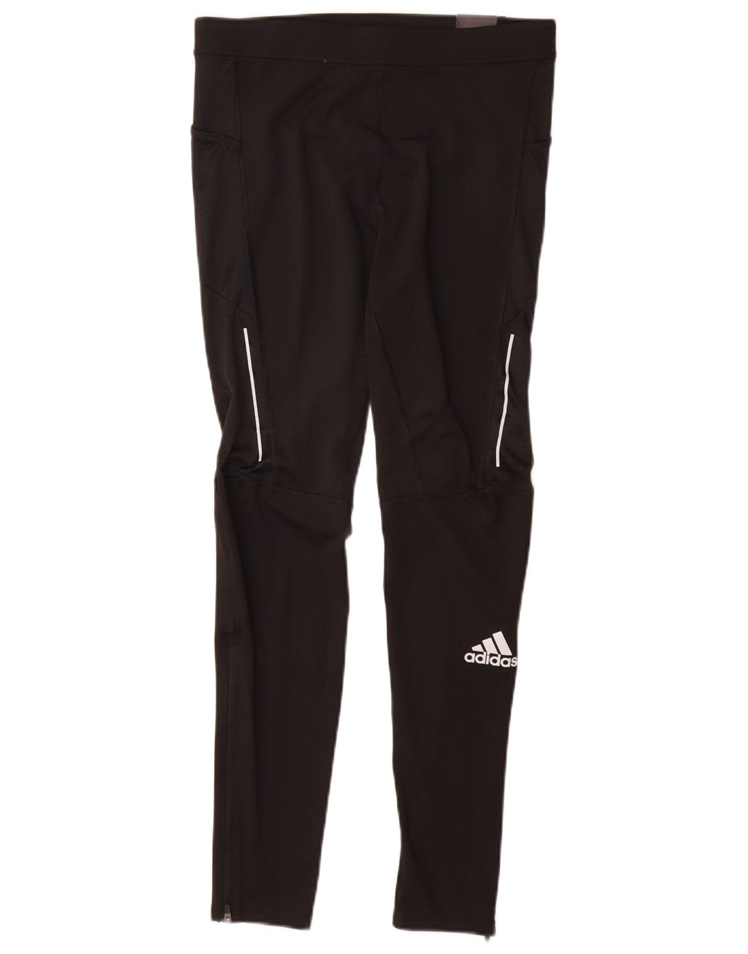 Adidas Damen Aeroready Leggings UK 12 Medium Schwarz Polyester