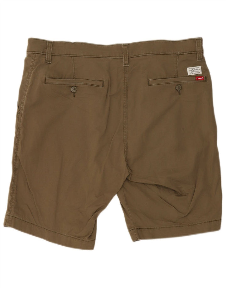 Levi's Herren-Chinoshorts W36, große Khaki-Baumwolle