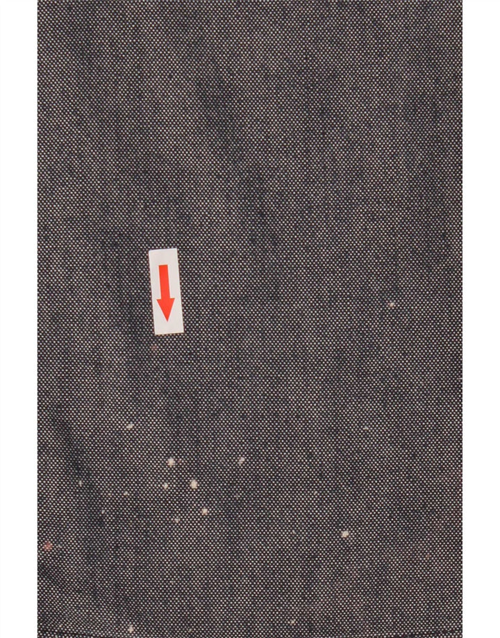 Moschino Damen Straight Jeans W30 L30 Grau